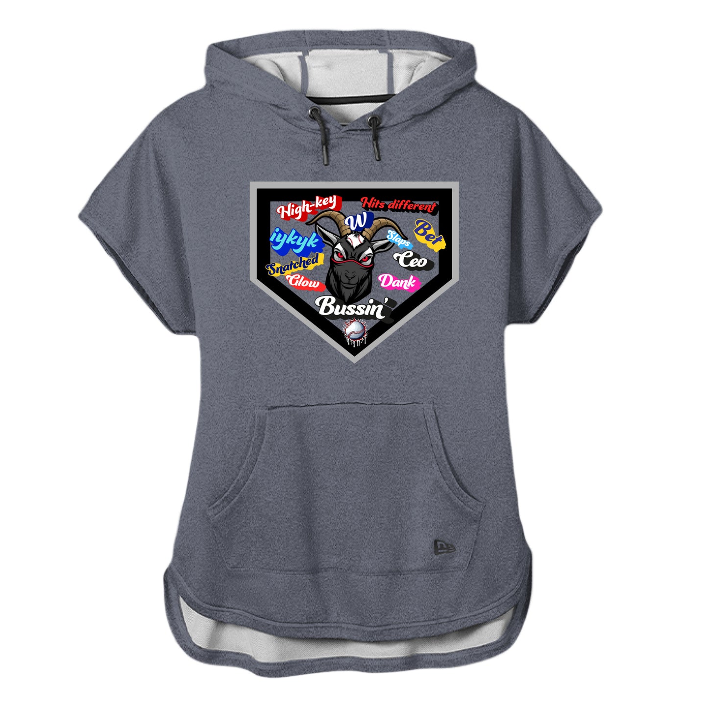 True Navy Hthr - FRONT