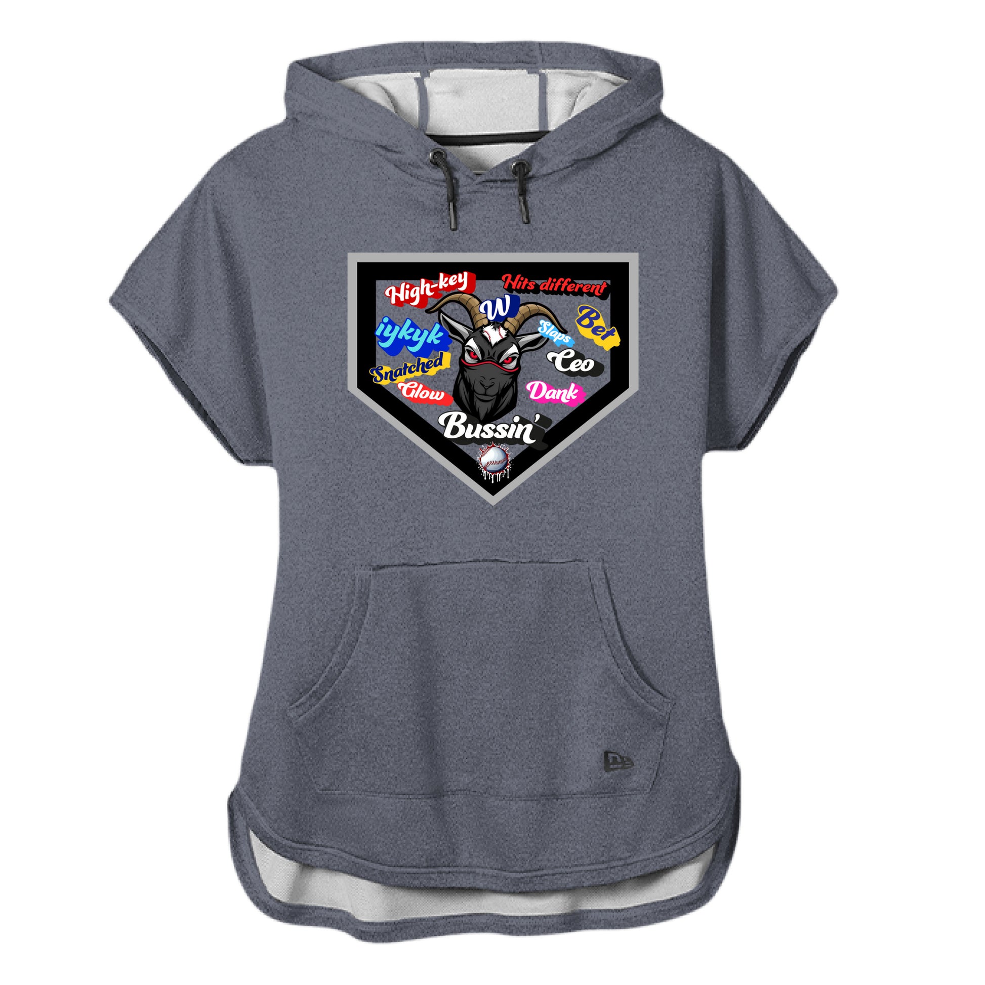 True Navy Hthr - FRONT