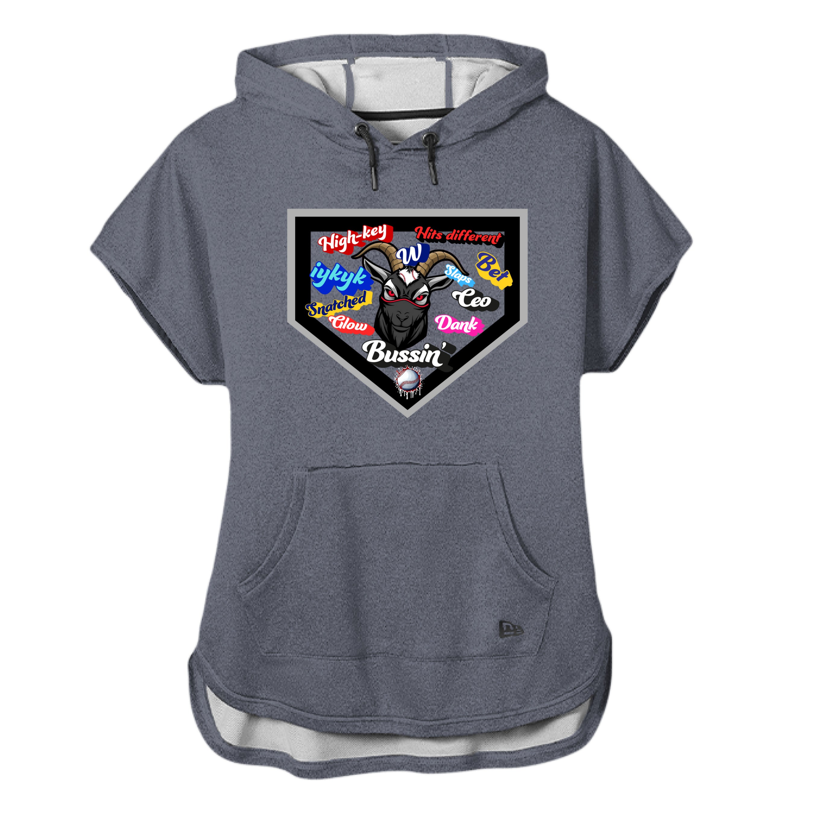 True Navy Hthr - FRONT