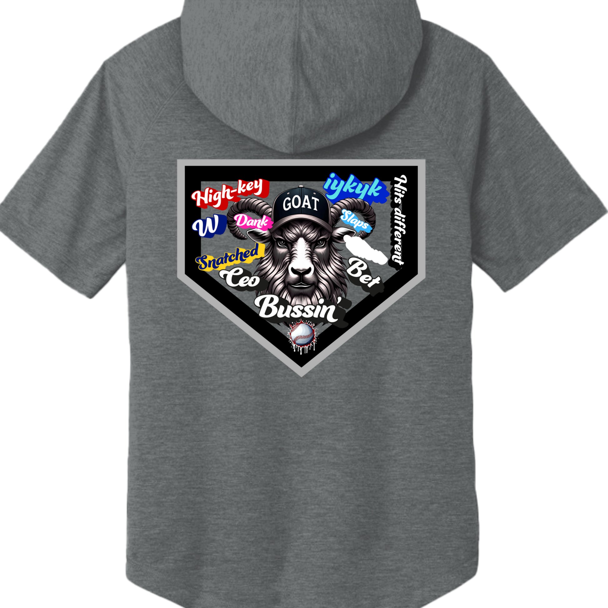 Dark Grey Hthr - BACK