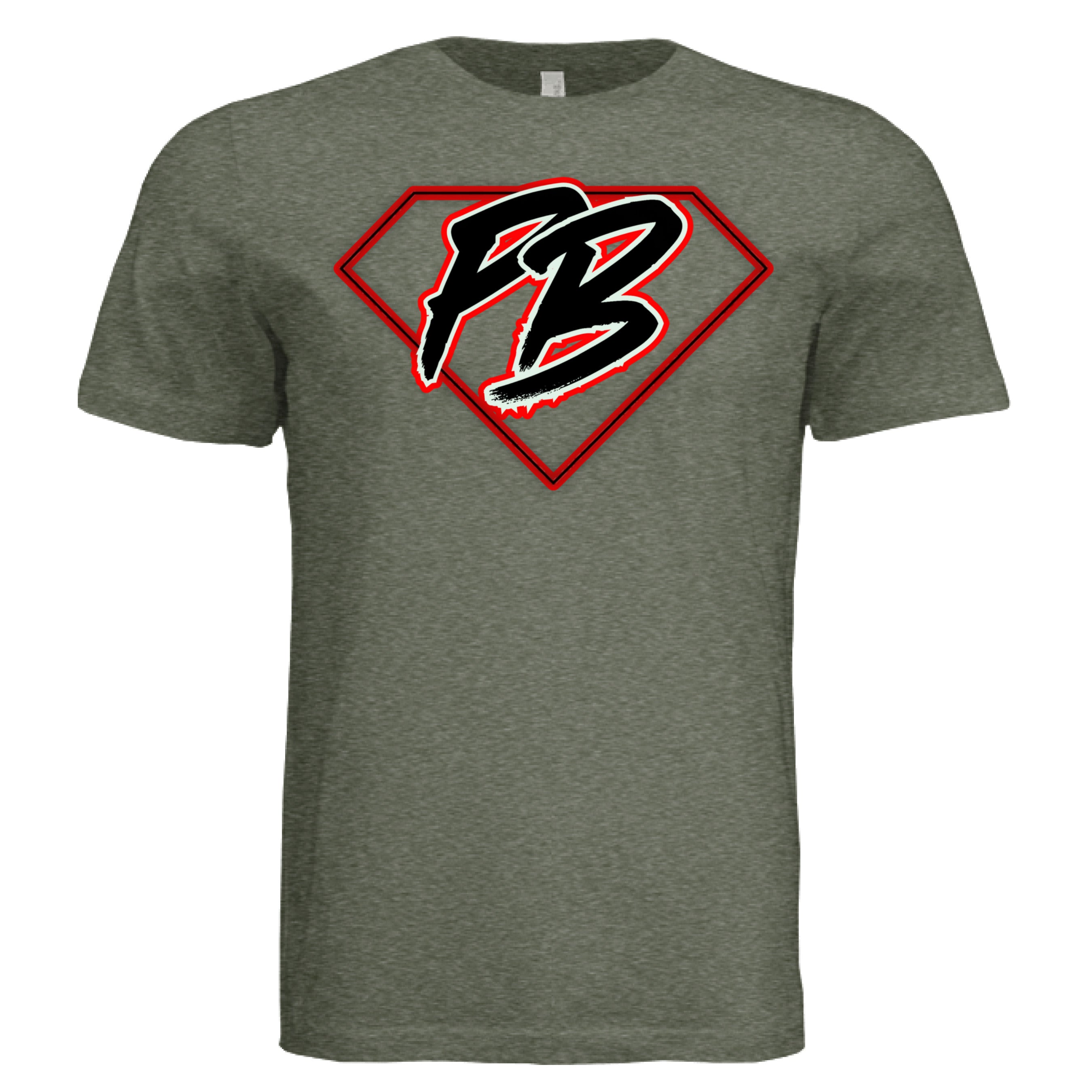 Military Green Triblend - FRONT