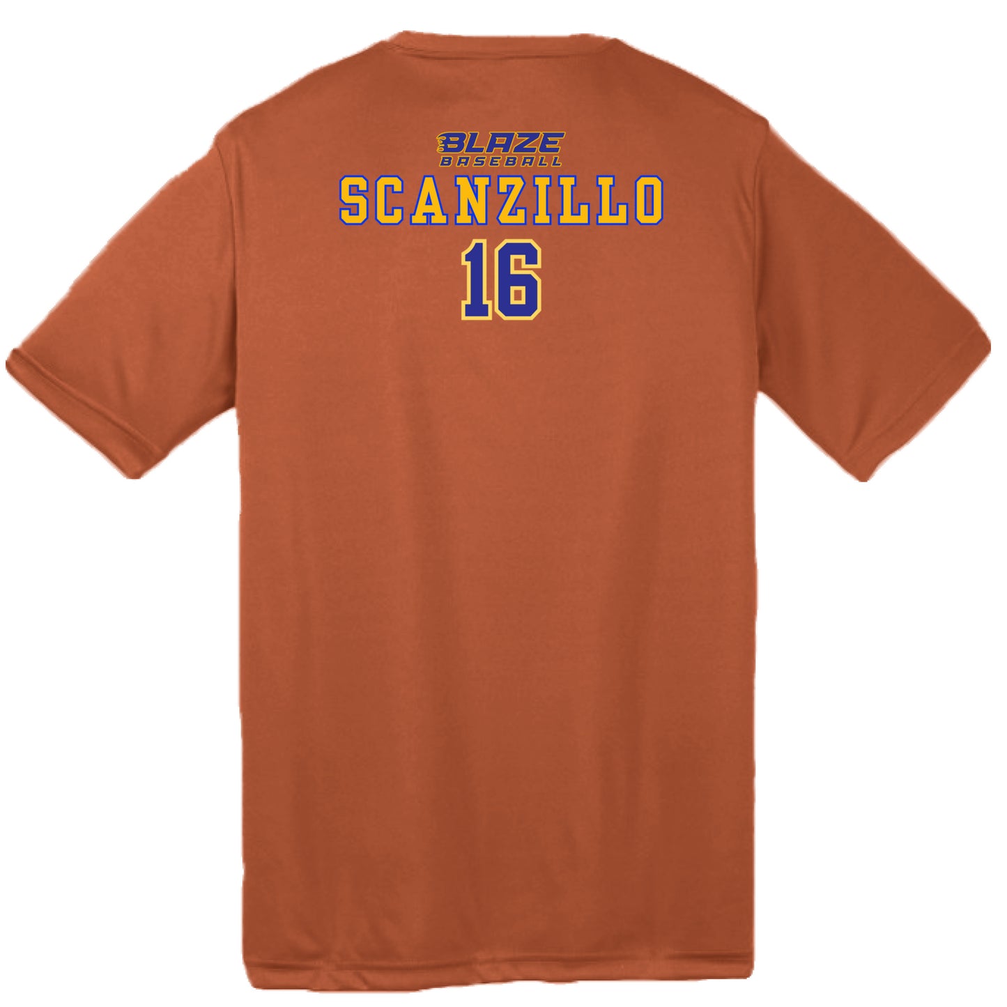 Deep Orange - BACK
