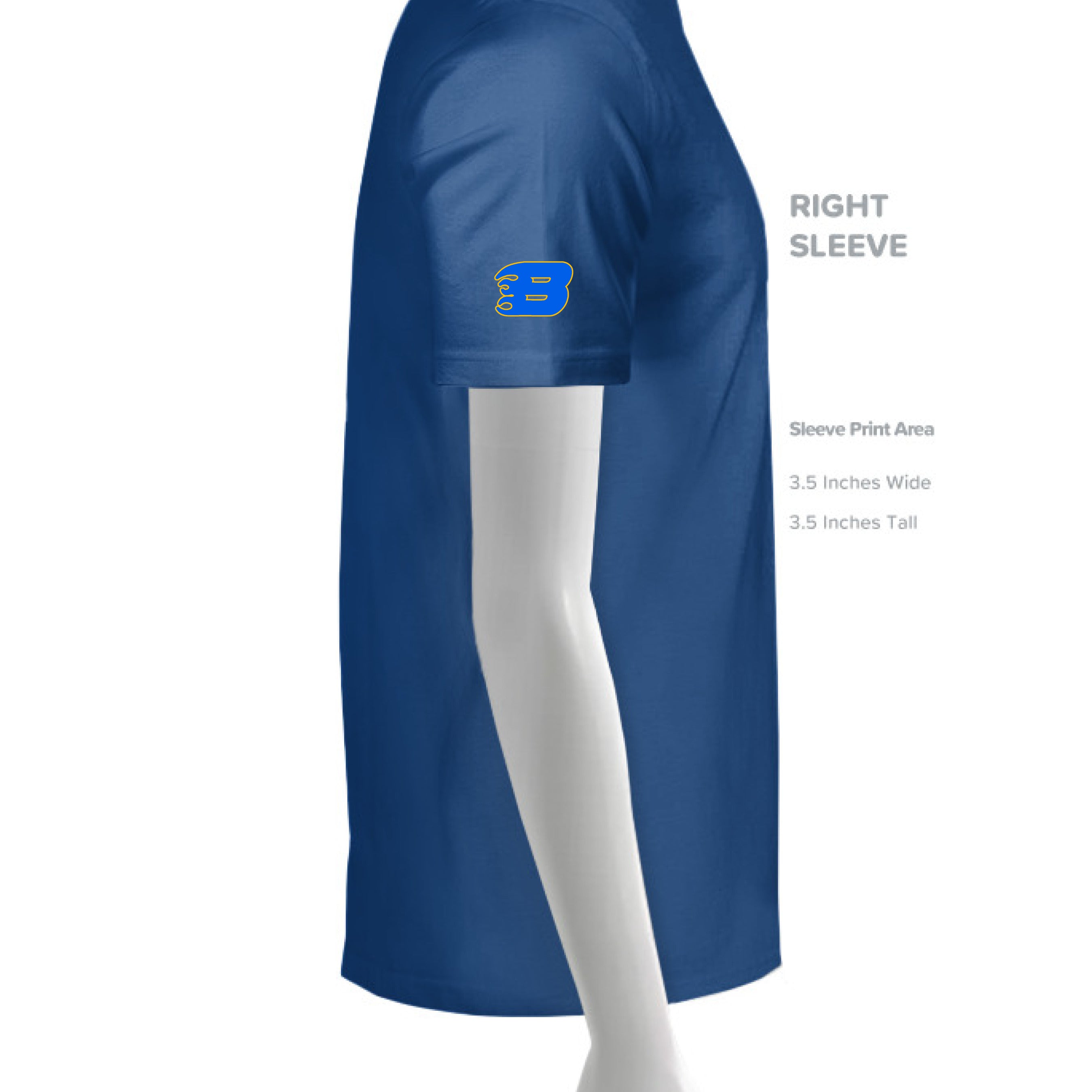 ROYAL/ WHITE_400 - SLEEVE_RIGHT